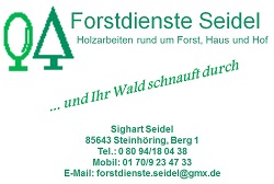 Forstdienste Seidel Steinhöring